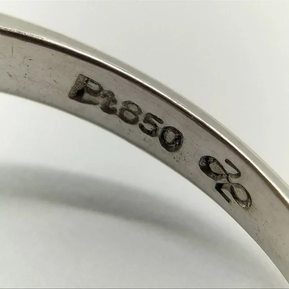 Jewelry Ring Opal 0.86ct Platinum 3561807 - Picture 5 of 11